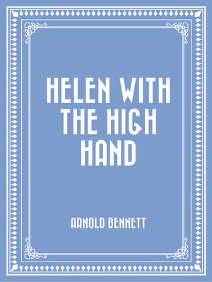 cover image of Helen with the High Hand